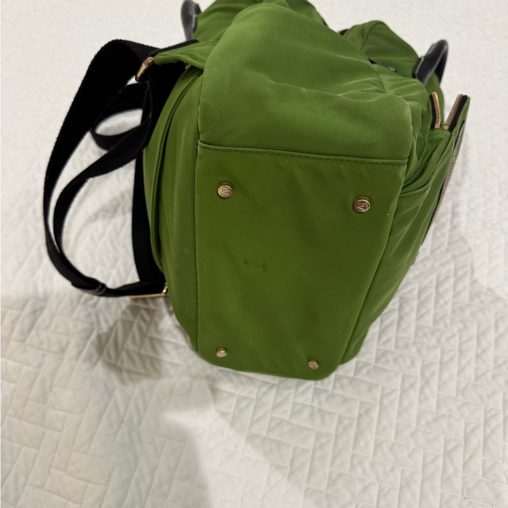 Green Backpack with Black Accents - Picture 5 of 6